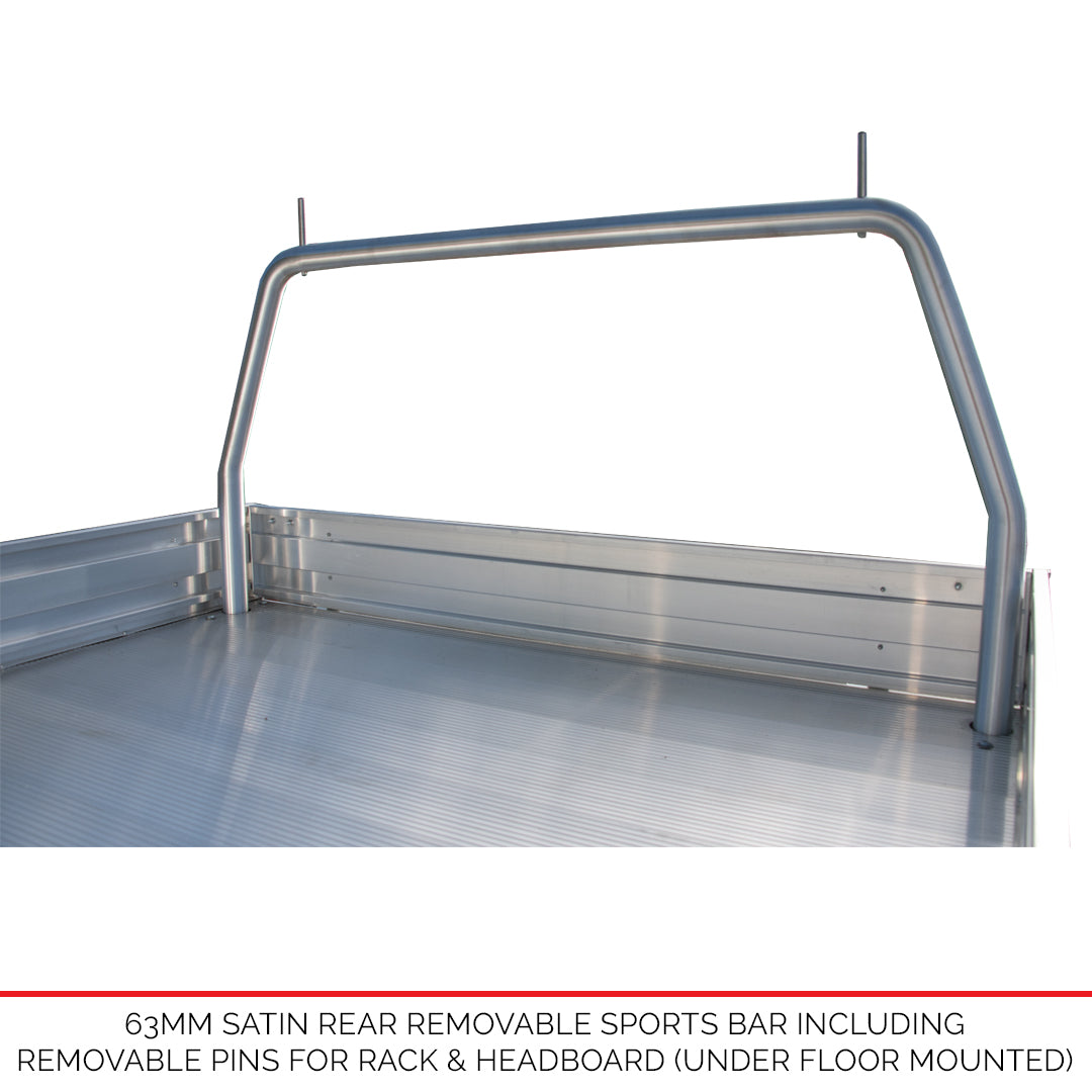 Aluminium Sports Bar Racks - Only Compatible With Duratray Products