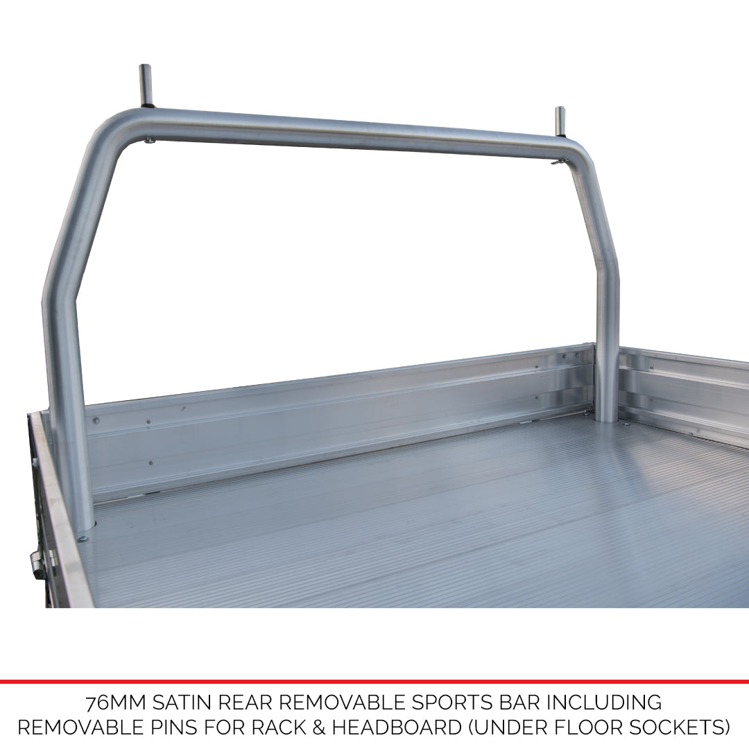 Aluminium Sports Bar Racks - Only Compatible With Duratray Products