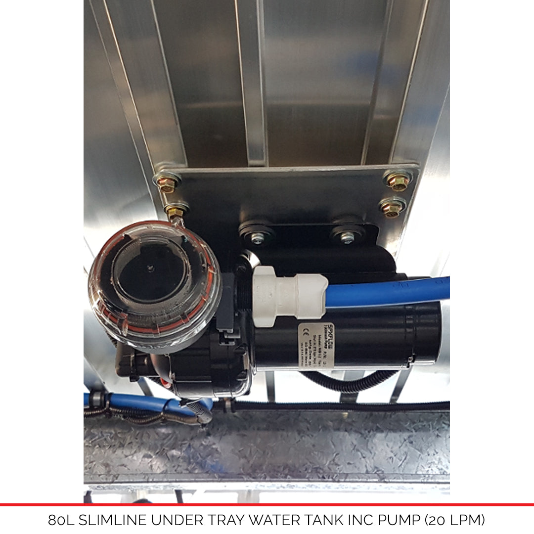 Slimline Under Tray Water Tank Kit - Not compatible with Rolla-drawer - FROM $847.00 Plus Fitting