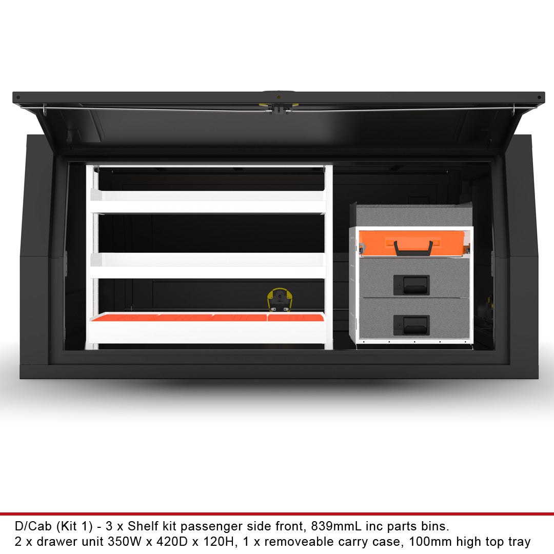 Dual Cab Canopy Internal Fit-Out Kit 1
