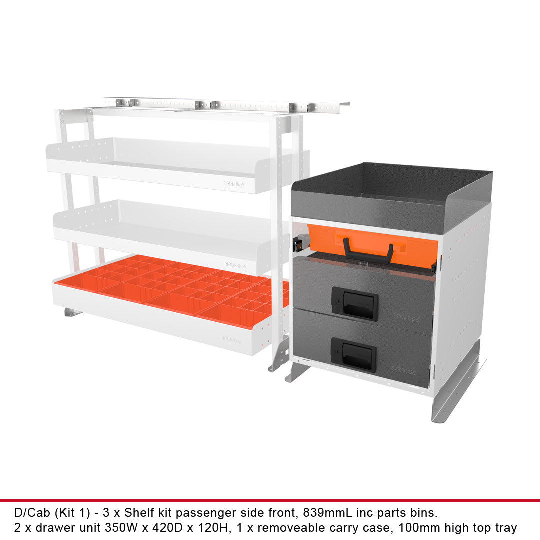 Dual Cab Canopy Internal Fit-Out Kit 1