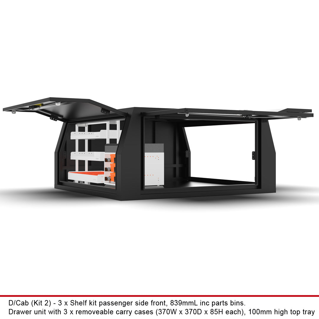 Dual Cab Canopy Internal Fit-Out Kit 2