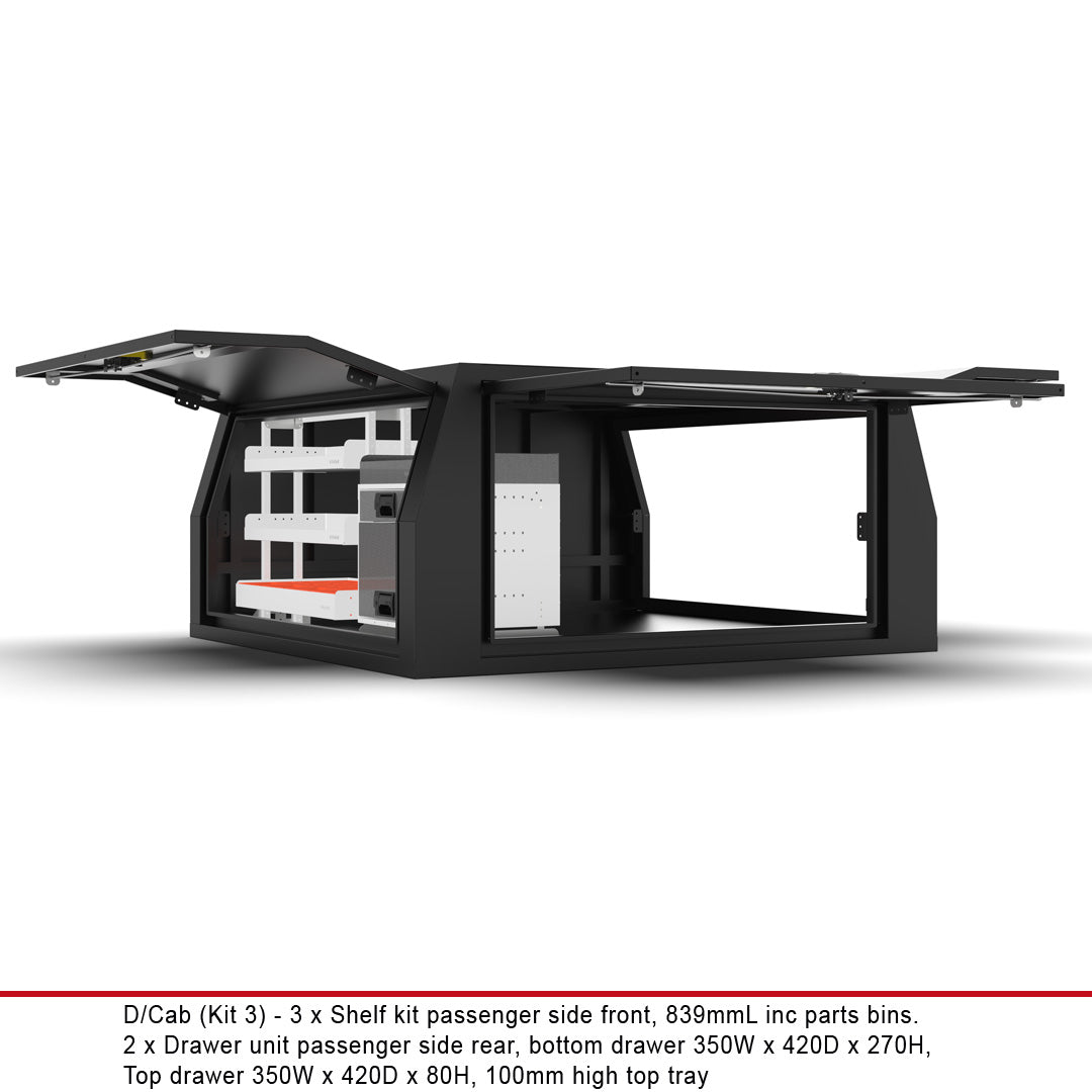 Dual Cab Canopy Internal Fit-Out Kit 3
