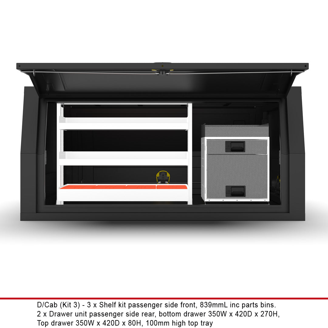 Dual Cab Canopy Internal Fit-Out Kit 3