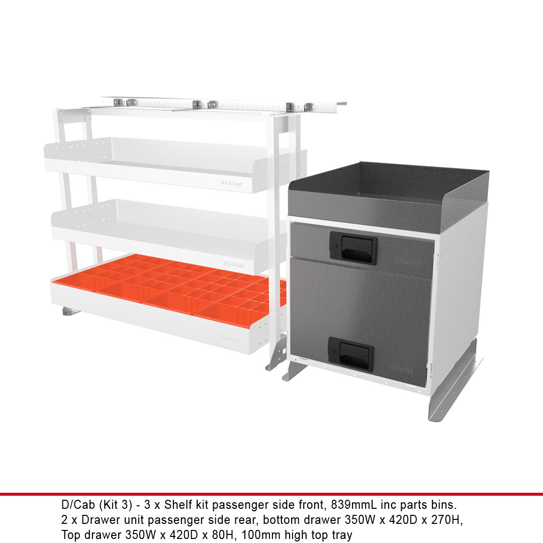 Dual Cab Canopy Internal Fit-Out Kit 3