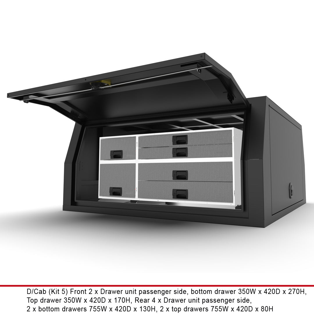 Dual Cab Canopy Internal Fit-Out Kit 5