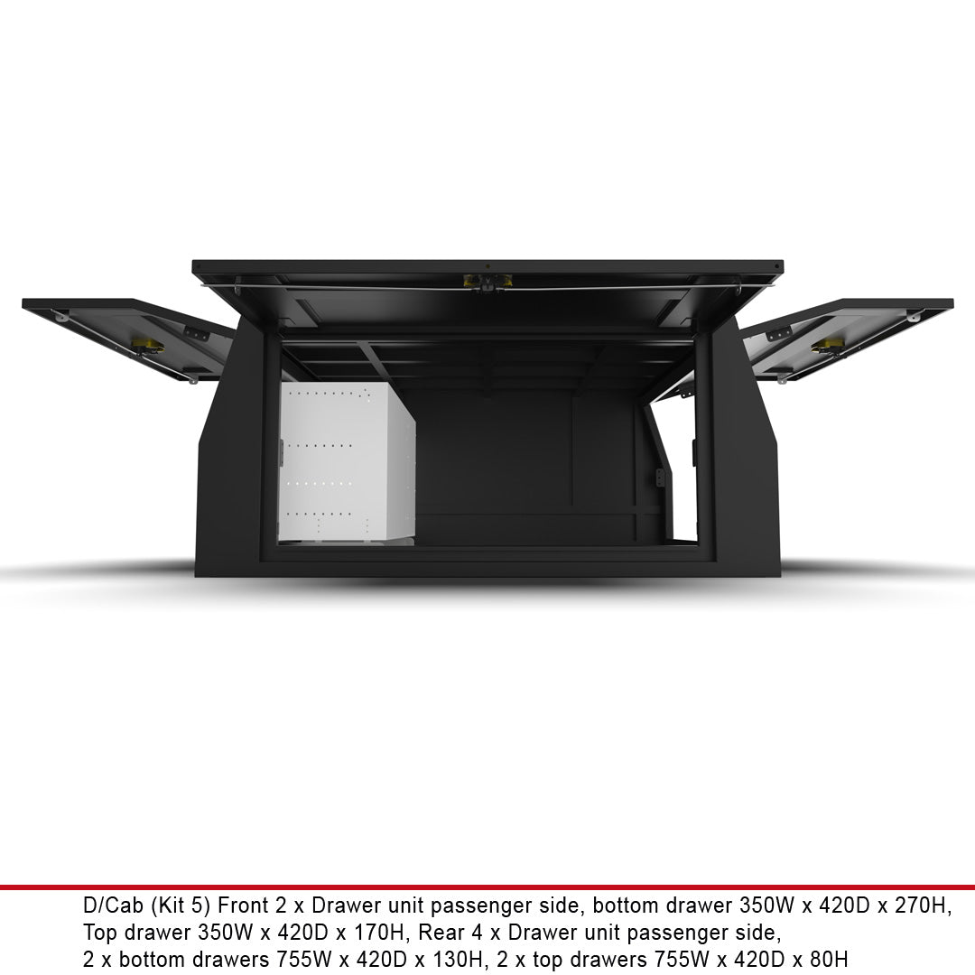 Dual Cab Canopy Internal Fit-Out Kit 5