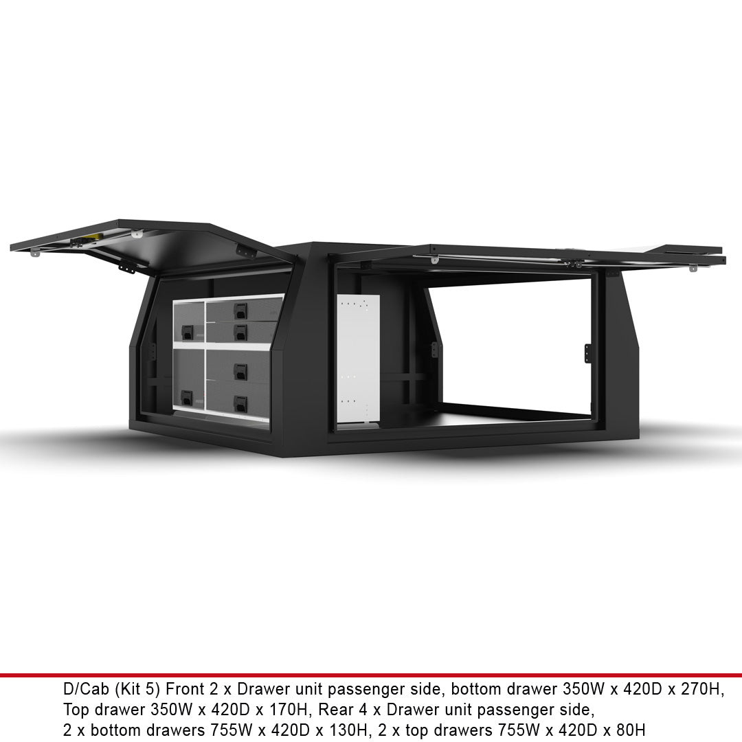 Dual Cab Canopy Internal Fit-Out Kit 5