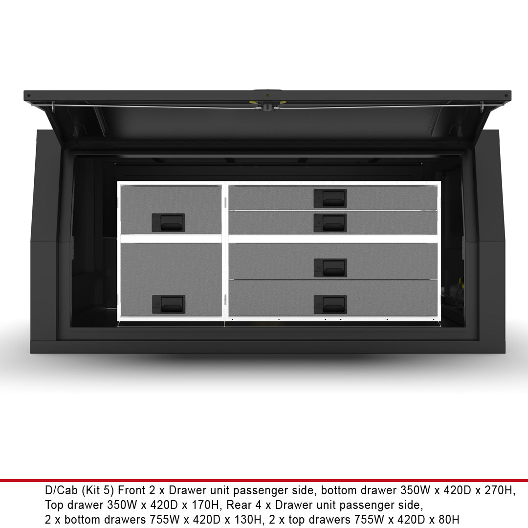 Dual Cab Canopy Internal Fit-Out Kit 5