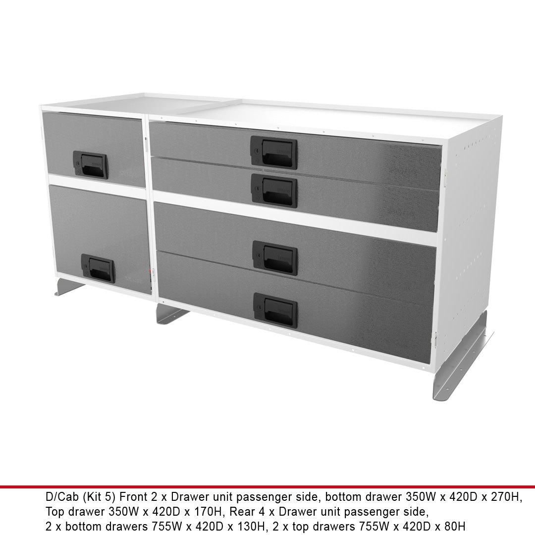 Dual Cab Canopy Internal Fit-Out Kit 5