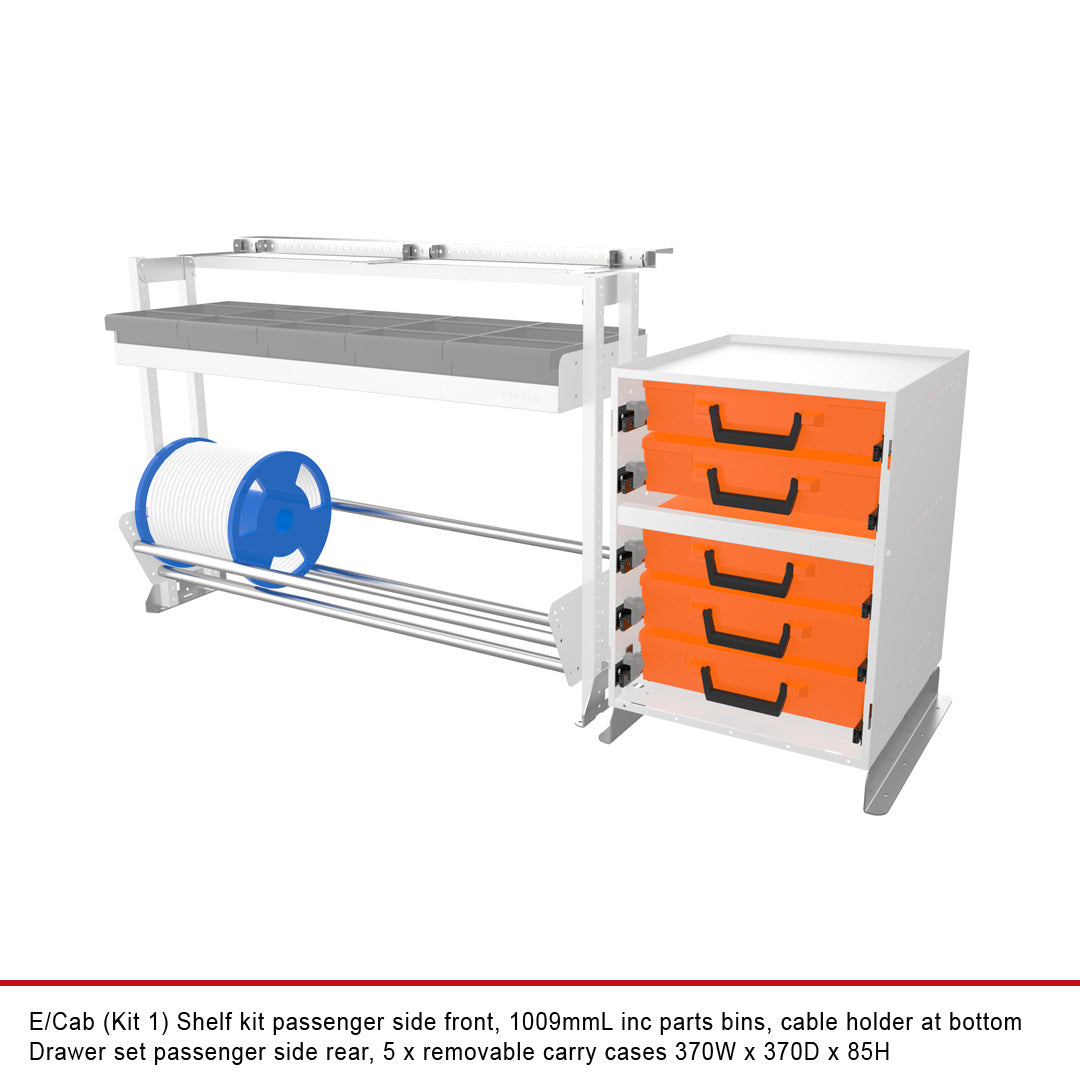 Extra Cab Canopy Internal Fit-Out Kit 1