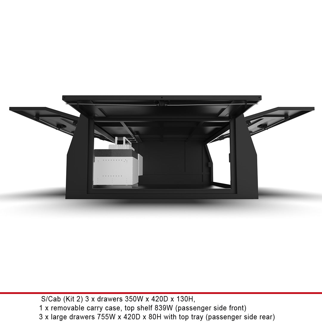 Single Cab Canopy Internal Fit-Out Kit 2
