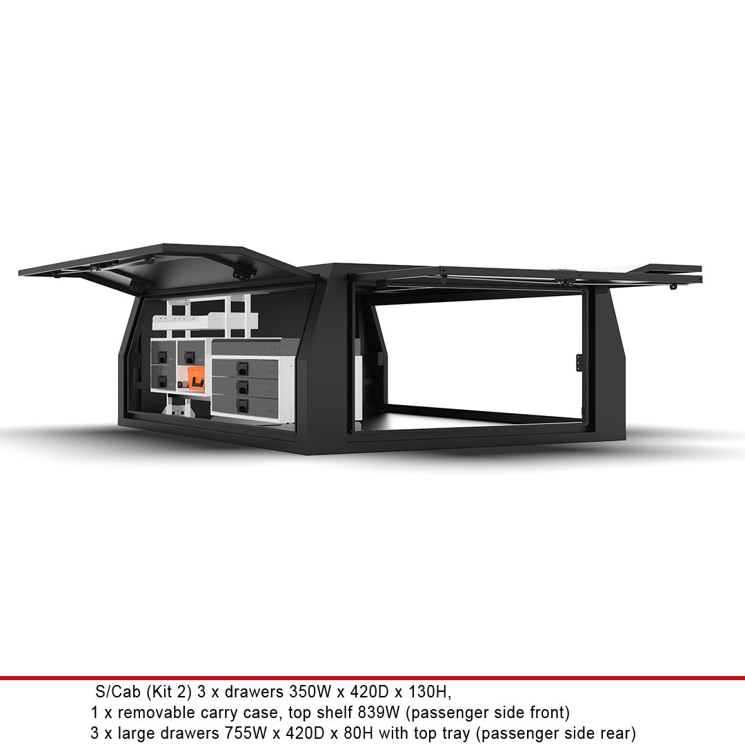 Single Cab Canopy Internal Fit-Out Kit 2