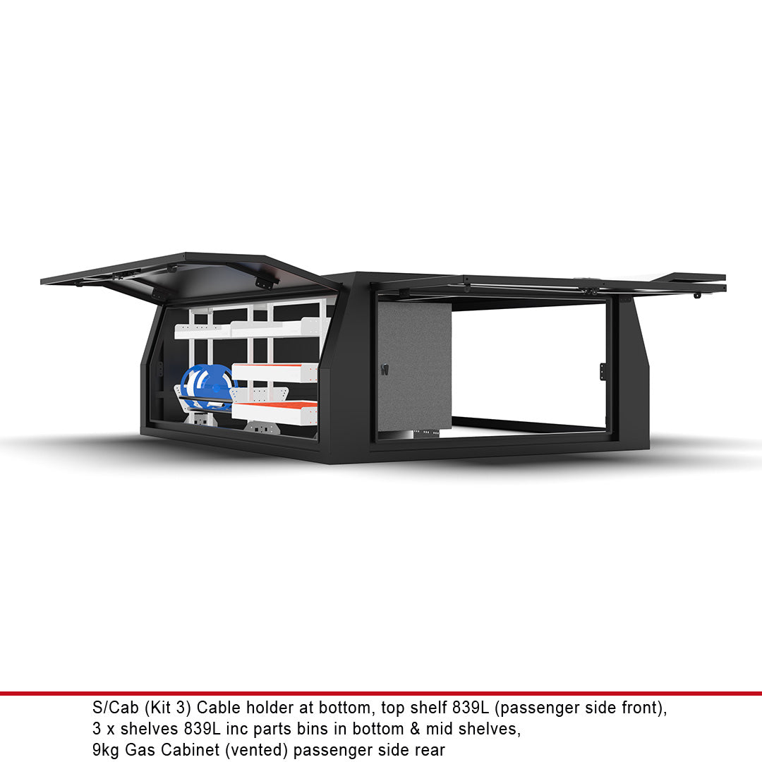 Single Cab Canopy Internal Fit-Out Kit 3