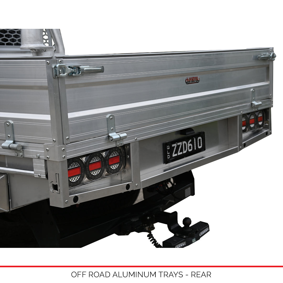 Off Road Aluminum Tray - FROM $7,165.00 Plus Fitting (includes LED tail lights)