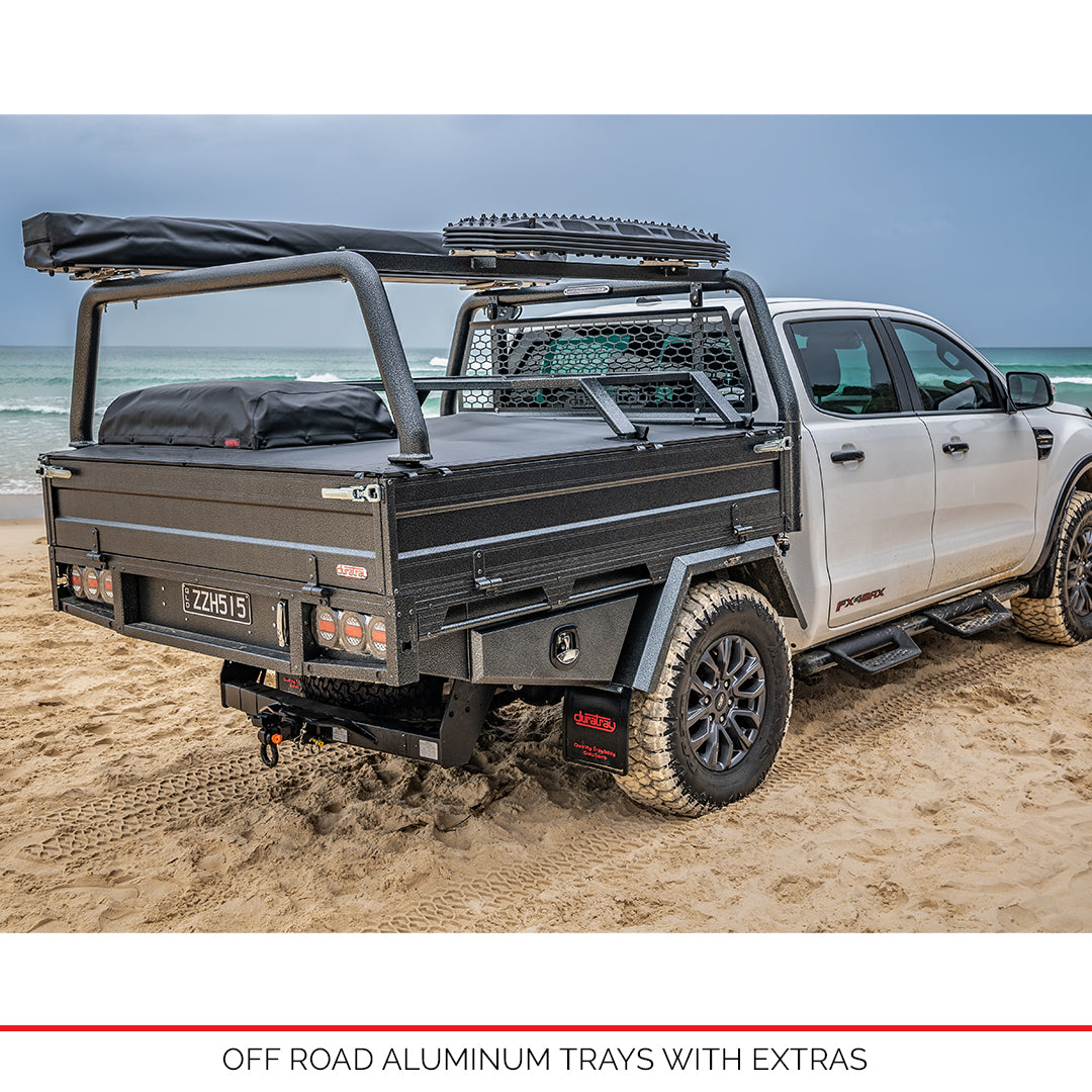 Off Road Aluminum Tray - FROM $7,165.00 Plus Fitting (includes LED tail lights)