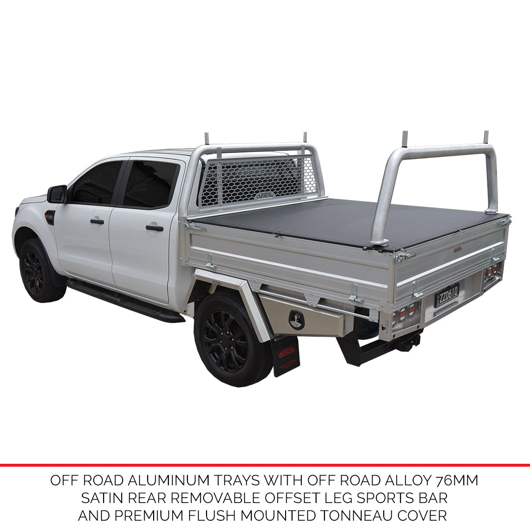 Off Road Aluminum Tray - FROM $7,165.00 Plus Fitting (includes LED tail lights)