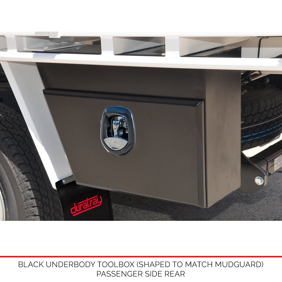 Under Body 680mm Toolboxes - Plain/Flat Finish - BLACK