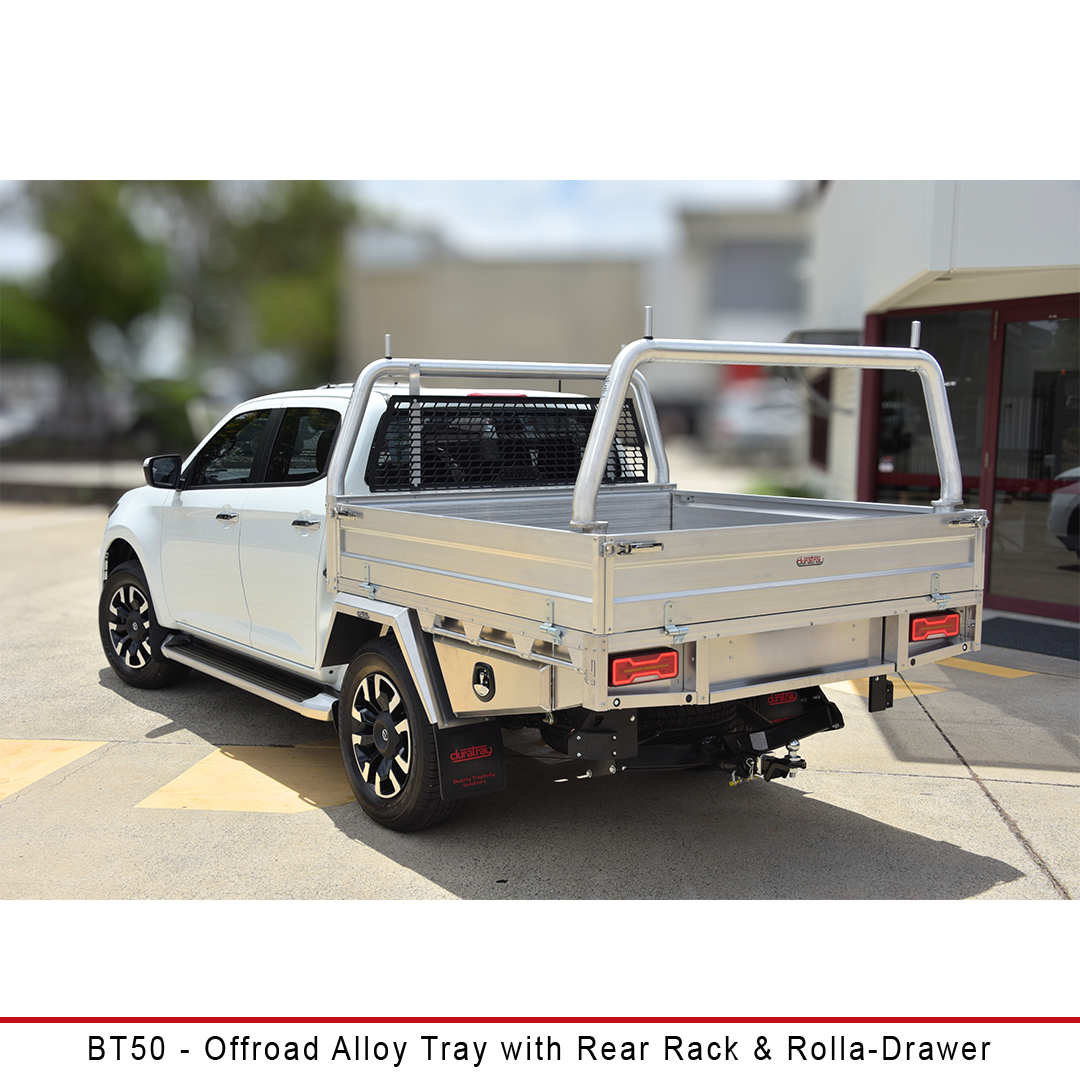 Off Road Aluminum Tray - FROM $7,165.00 Plus Fitting (includes LED tail lights)