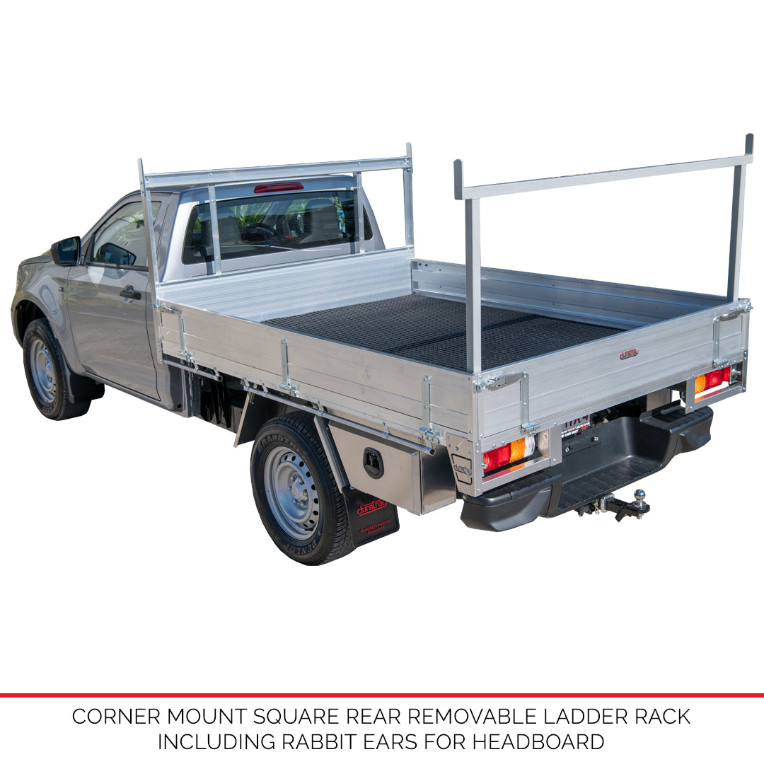 Corner Mounted Rear Ladder Rack - Only Compatible With Duratray Products