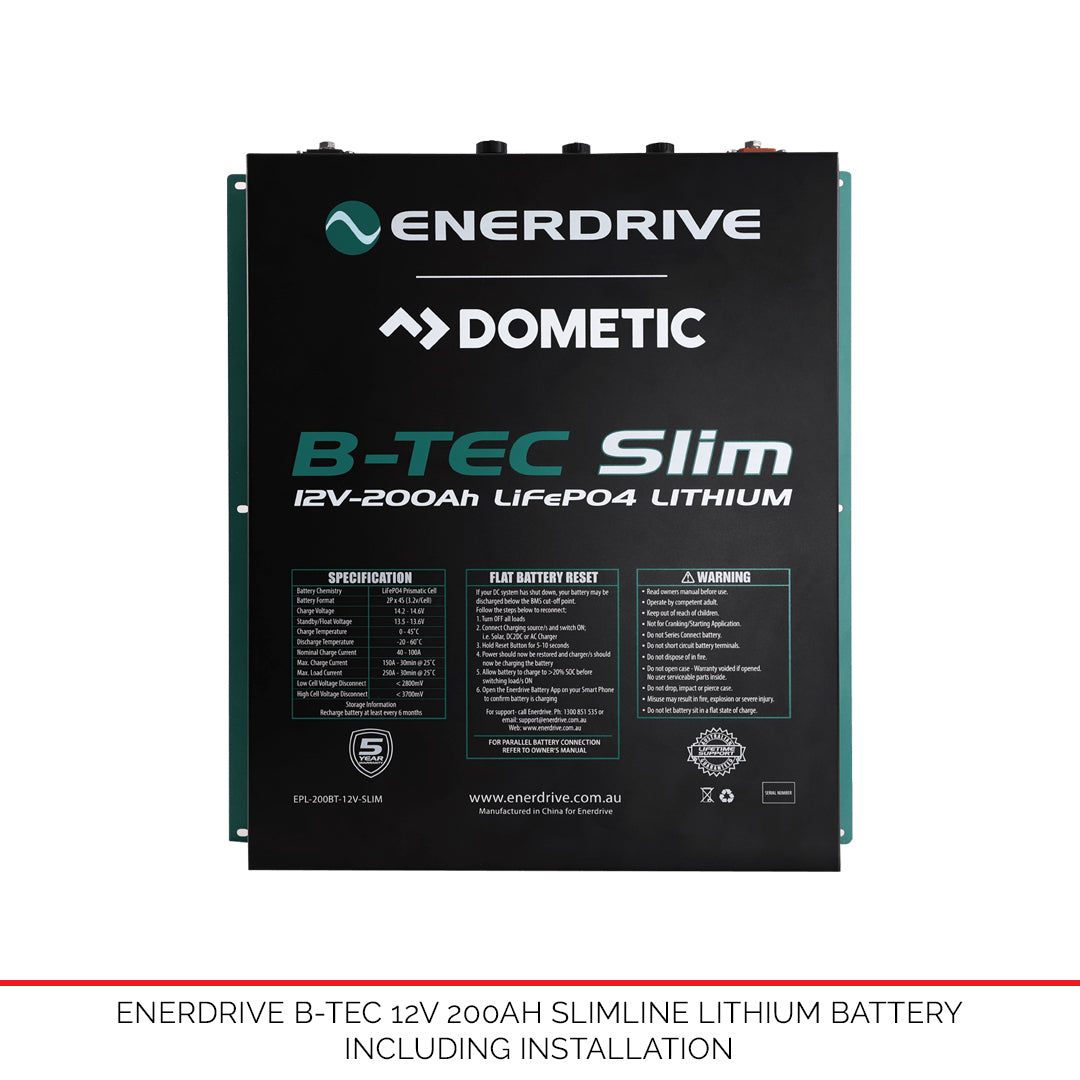 Enerdrive Slimline Lithium Battery
