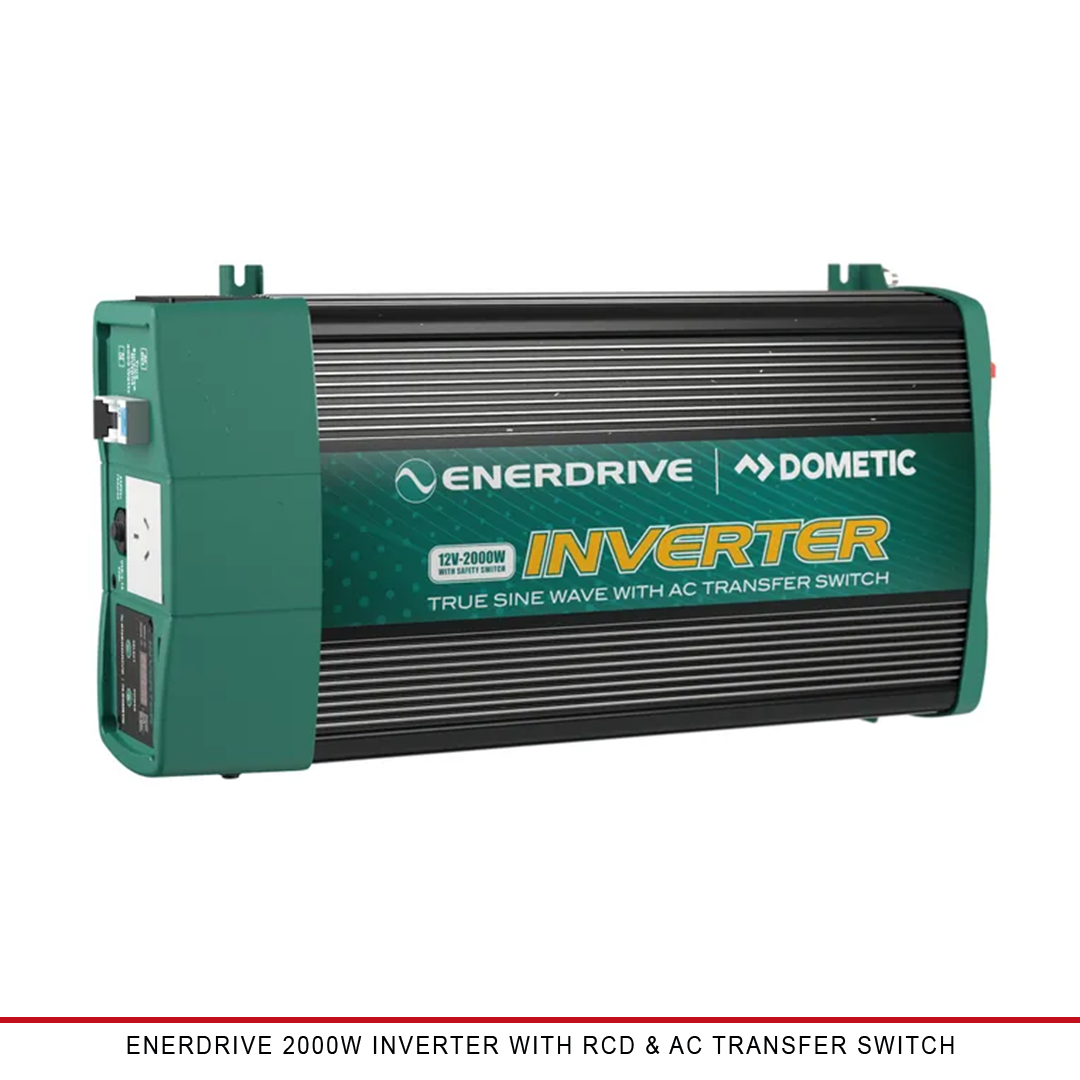 Enerdrive ePower 2000W Pure Sine Wave Inverter with RCD & AC Transfer Switch