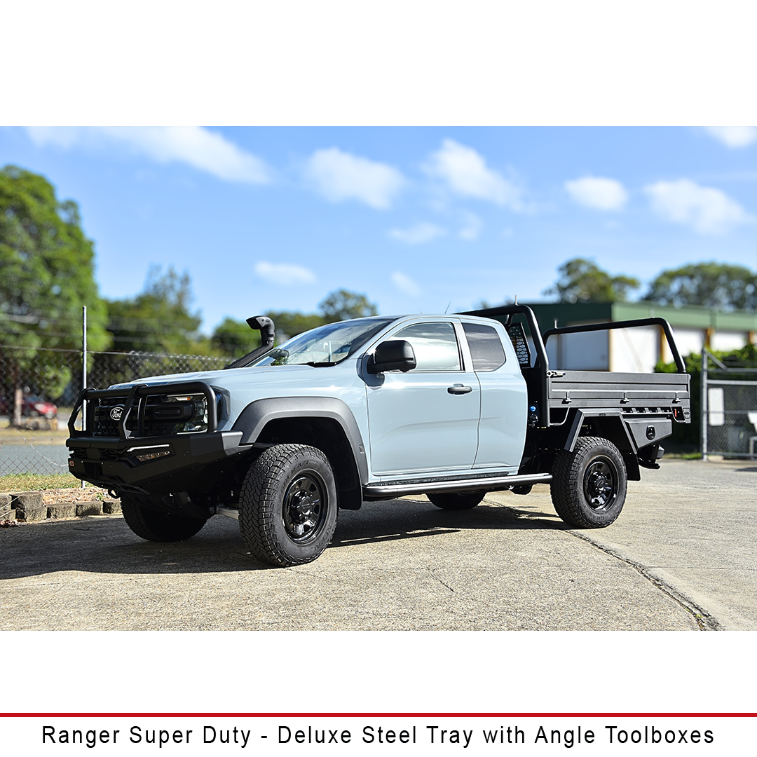 Deluxe Steel Tray - Compatible with Ranger Super Duty - FROM $7,745.00 Plus Fitting