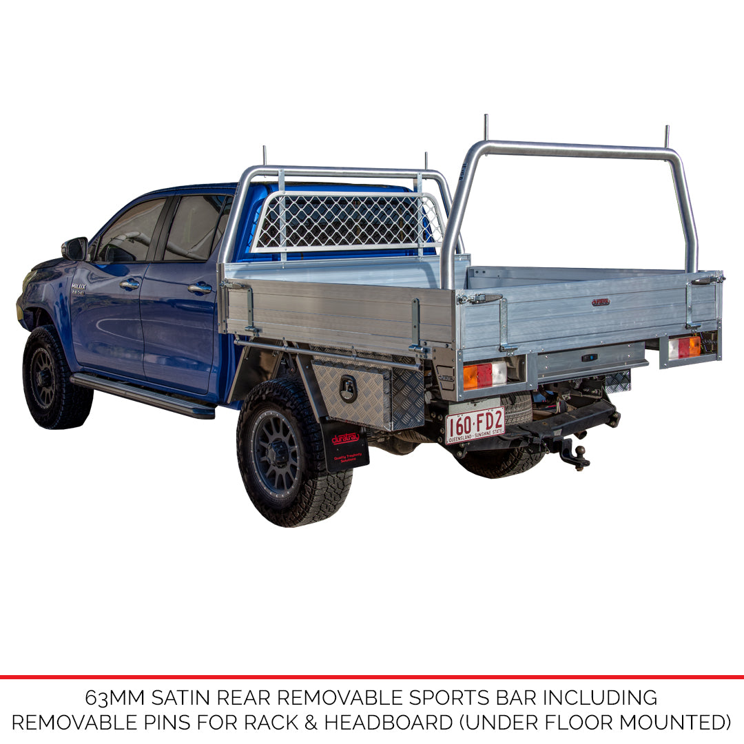 Aluminium Sports Bar Racks - Only Compatible With Duratray Products