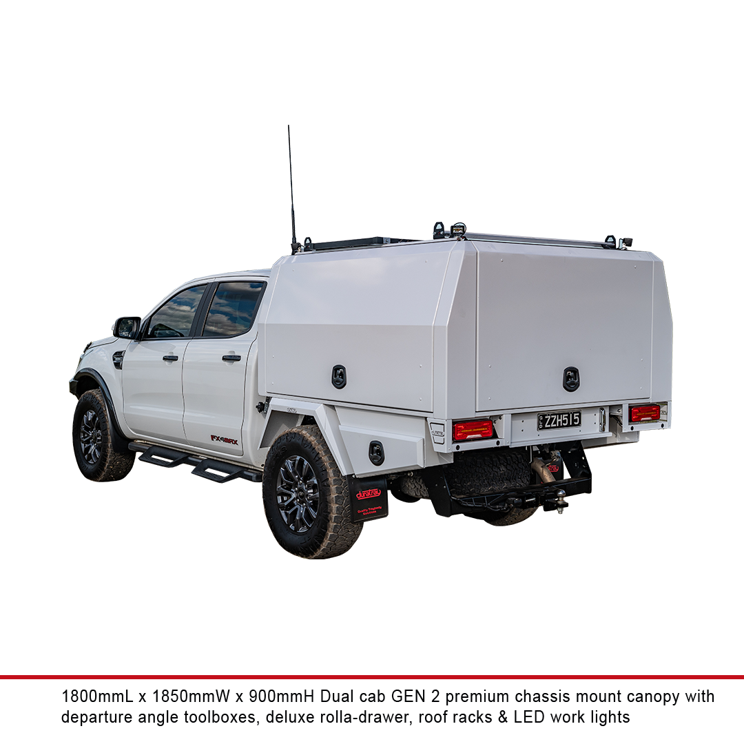 Gen2 Dual Cab Chassis Mount Canopy