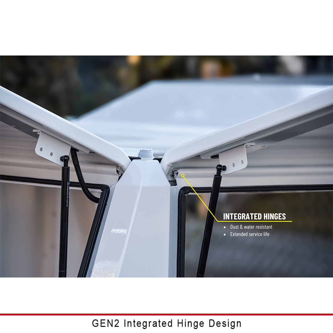 Gen2 Dual Cab Chassis Mount Canopy - Compatible with Ranger Super Duty