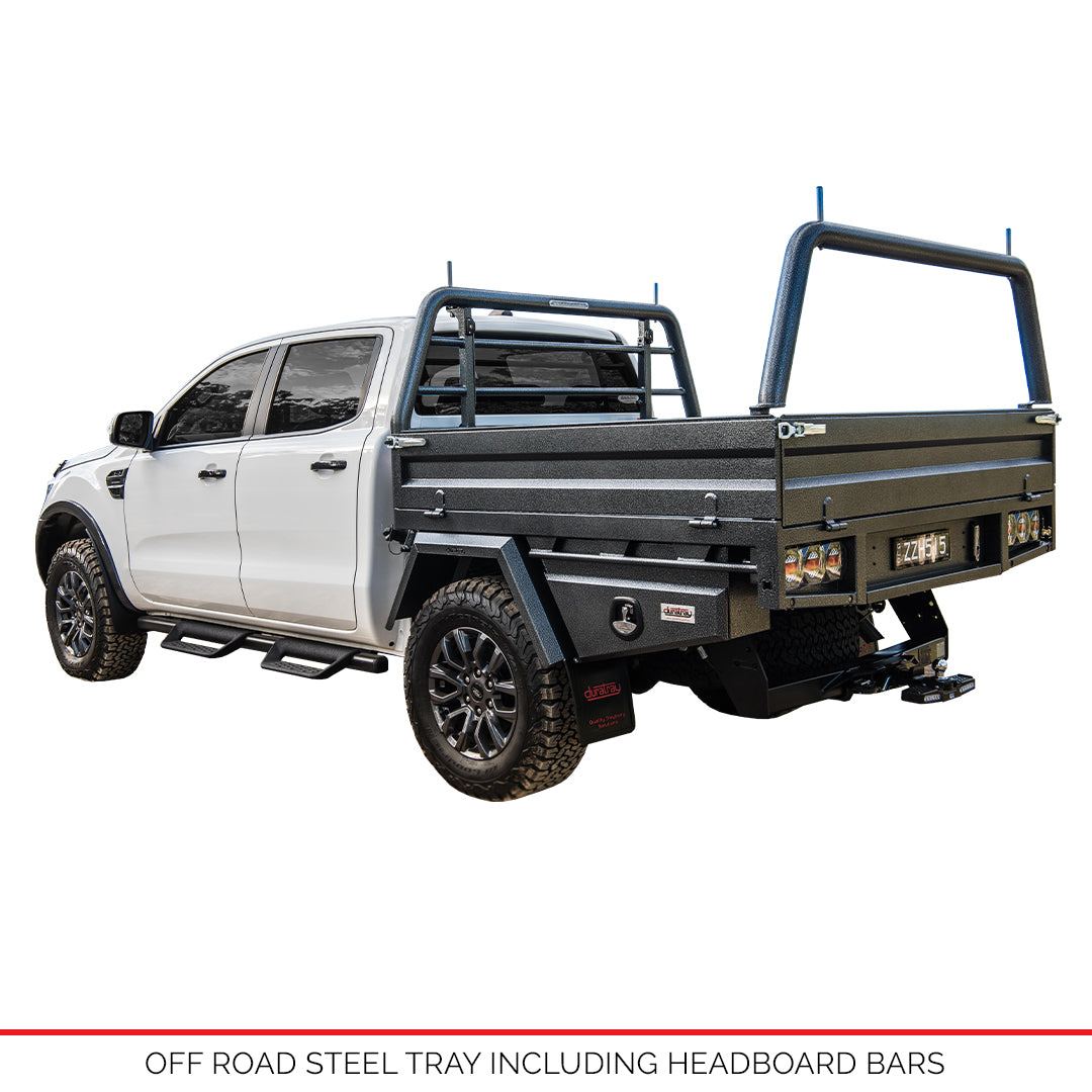 Off Road Steel Tray - FROM $10,599.00 Plus Fitting (Includes standard LED tail lights)