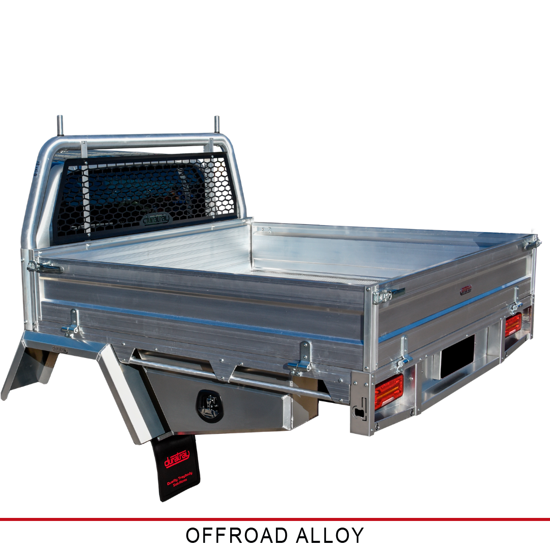 Off Road Aluminum Tray - FROM $7,165.00 Plus Fitting (includes LED tail lights)