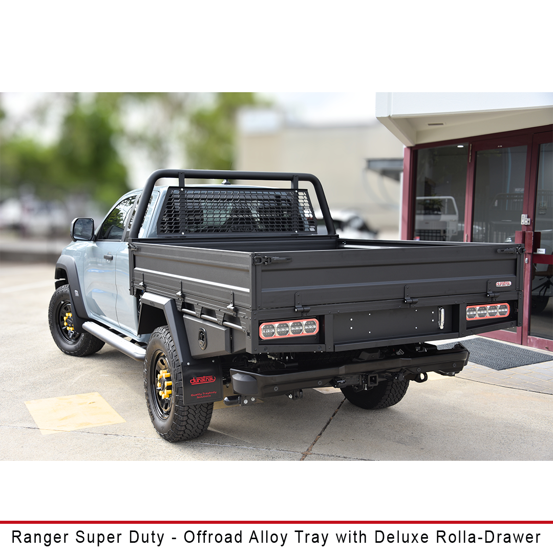 Offroad Aluminum Tray - Compatible with Ranger Super Duty - FROM $8,565.00 Plus Fitting (Includes Max 4 LED tail lights)