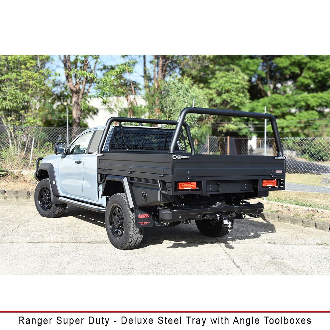 Deluxe Steel Tray - Compatible with Ranger Super Duty - FROM $7,745.00 Plus Fitting