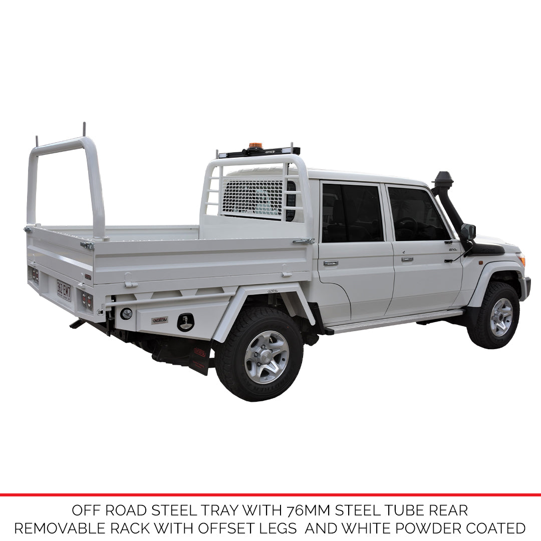 Off Road Steel Tray - FROM $10,599.00 Plus Fitting (Includes standard LED tail lights)
