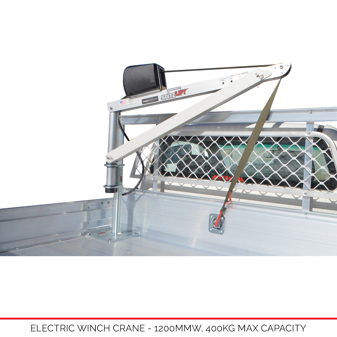 Electric Spitzlift Crane - Only available with new Duratray build