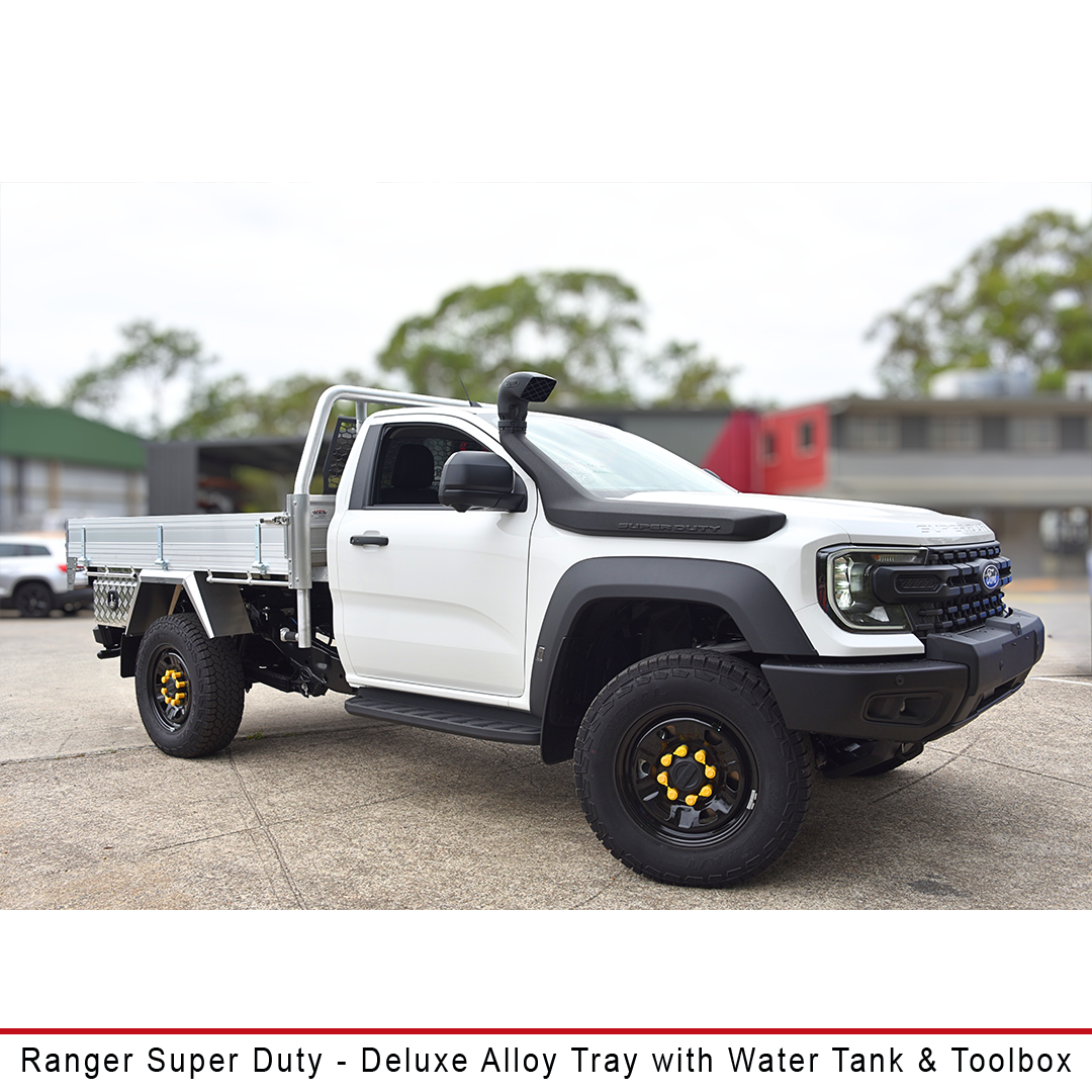 Deluxe Aluminum Tray - Compatible with Ranger Super Duty - FROM $5,370.00 Plus Fitting