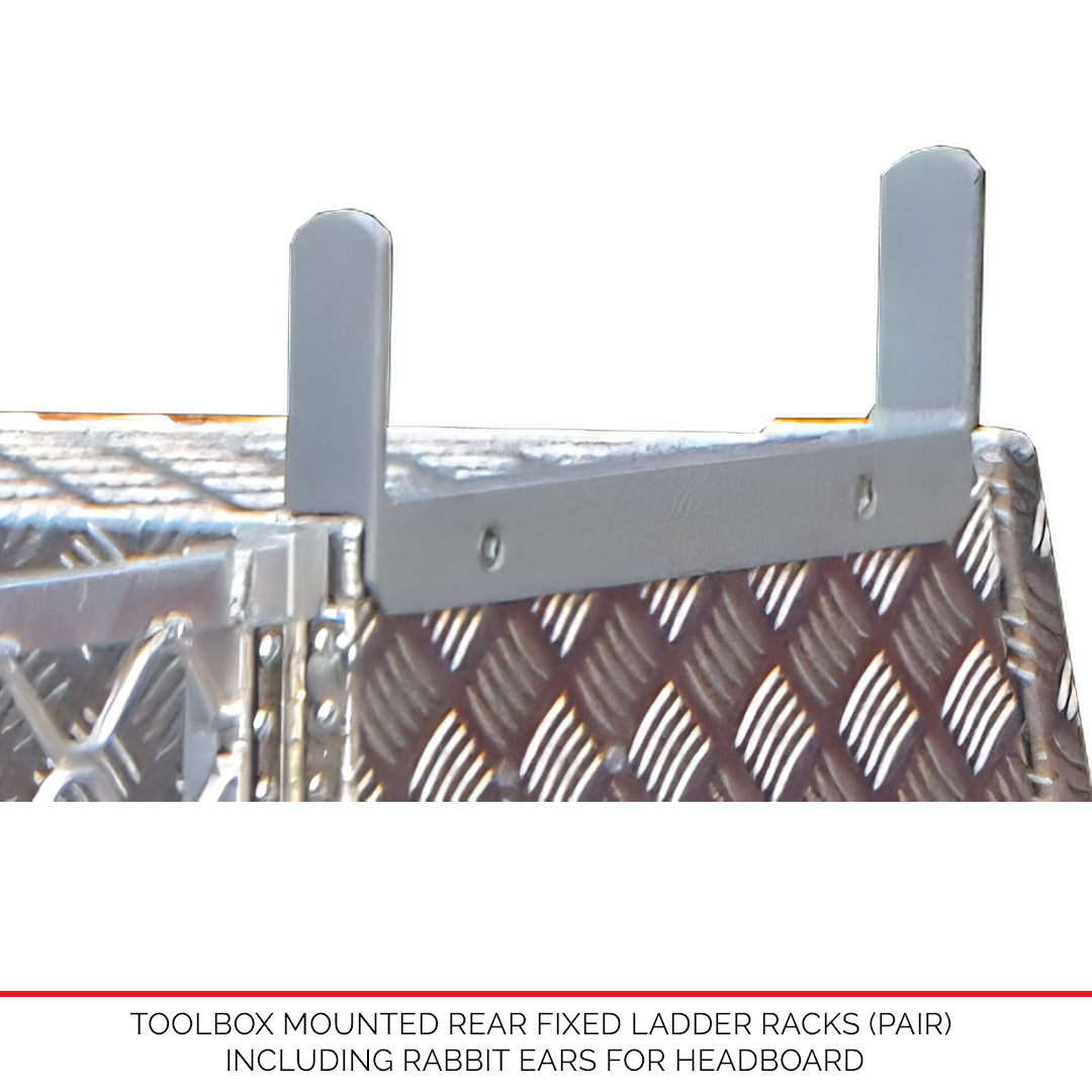 Toolbox Rear Fixed Ladder Racks (pair)