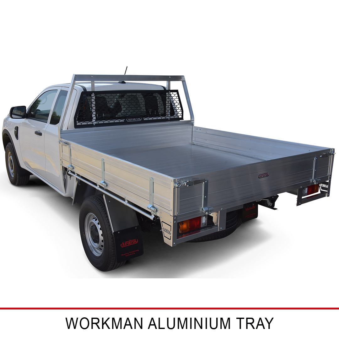 Workman Aluminium Tray - FROM $3,340.00 Plus Fitting