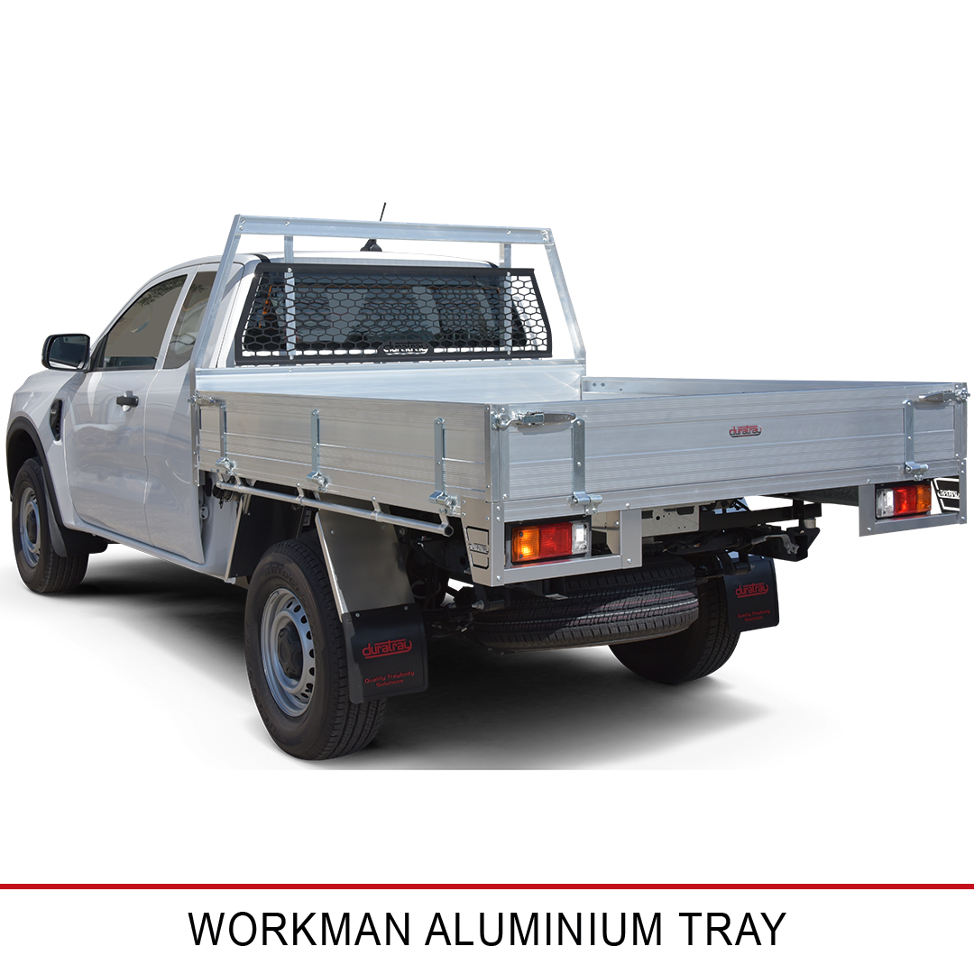 Workman Aluminium Tray - FROM $3,340.00 Plus Fitting