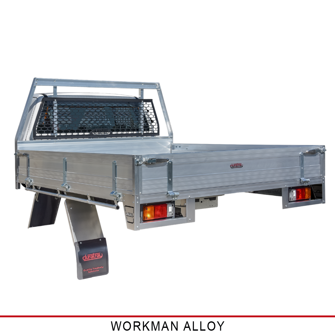 Workman Aluminium Tray - FROM $3,340.00 Plus Fitting