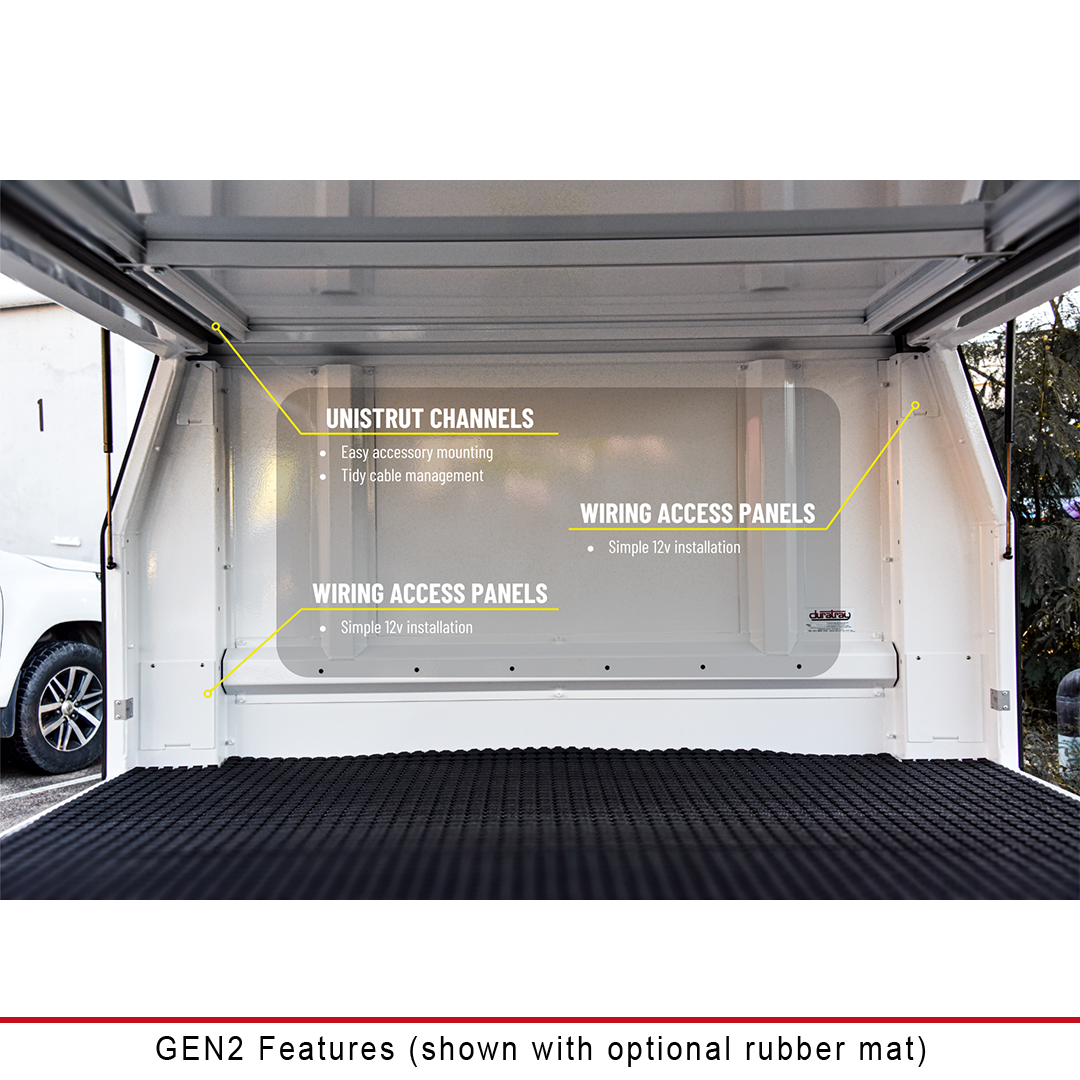 Gen2 Extra Cab Chassis Mount Canopy