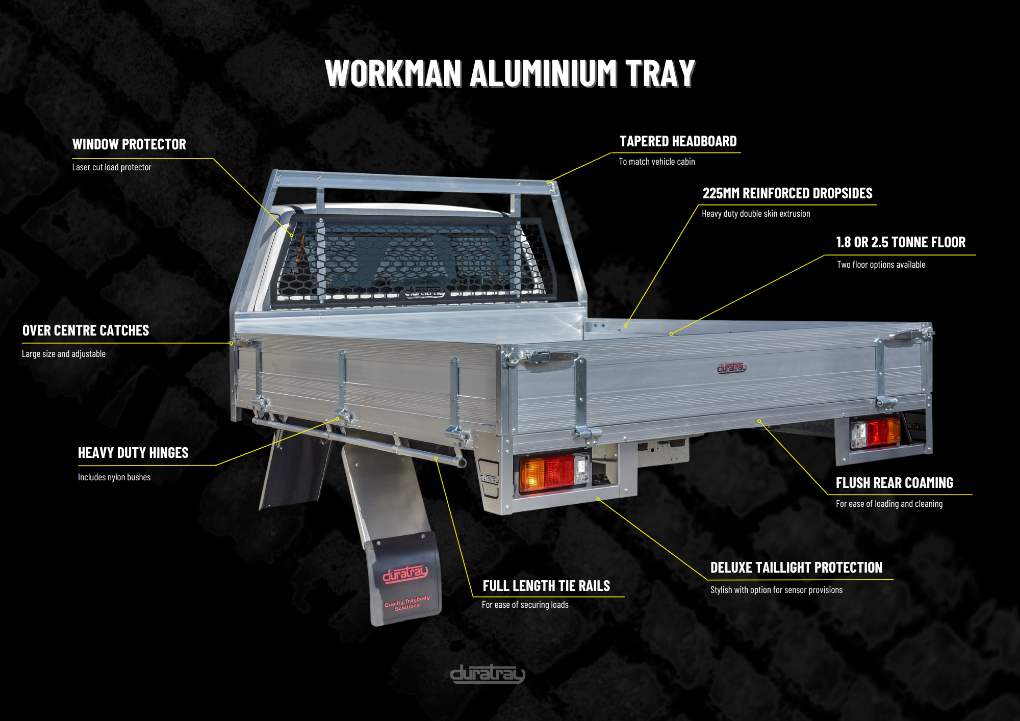 Workman Aluminium Tray gallery 2